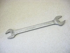 Blue Point Supreme by Snap-On S-3032 Double Open End Wrench 15/16" x 1" Vtg USA