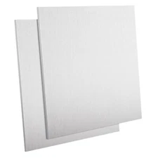 2 Pack 6061 T6 Aluminum Sheet Metal 8 x 8 x 5/16 Inch Flat Plain Plate Panel ...