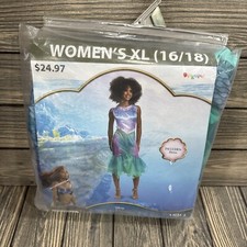 NWT Disney The Little Mermaid Ariel Womens XL 16 18 Halloween Costume