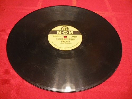 Gene Kelly 78 RPM MGM 30863 Heather On The Hill Go Home Bonnie Jean Brigadoon - Picture 2 of 5