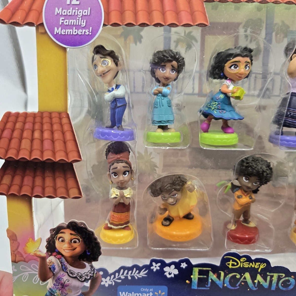 Disney's Encanto Movie Exclusive Mi Familia Character 12 Toy Figure Set Figures View 4