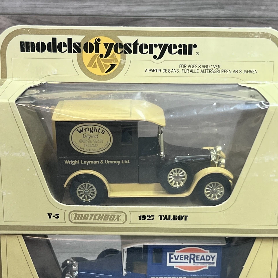 Matchbox Models of Yesteryear Y-5 1927 Talbot 1978 England 1:47 NIB Lot of 2 - Image 4 of 4