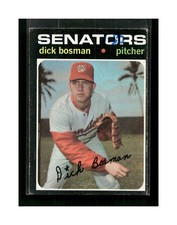1971 Topps #60 Dick Bosman - VG-