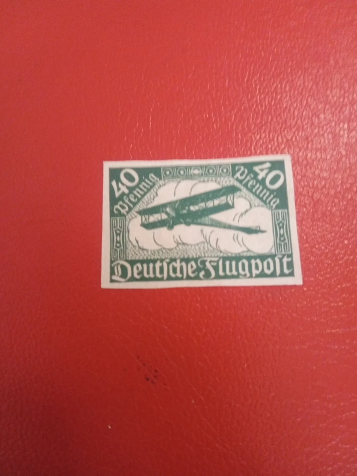 GERMANY Scott C2a Mint No Gum As Issued Imperf Rare SCV $2000 Very Fine  - Image 2 of 4