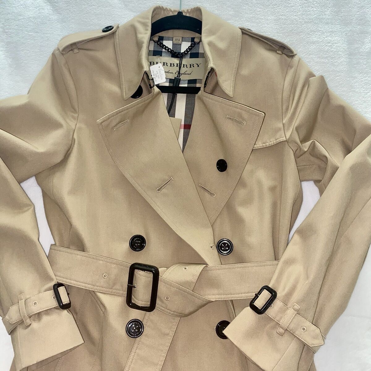 Burberry Kensington Trench Coat Heritage Womens Size 6 US in Burberry Kensington Trench Coat Heritage Womens Size 6 US in