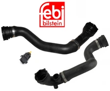 Upper Lower Radiator Hose + Sensor OE Febi for BMW E53 X5 3.0i 01-06