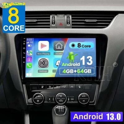 KHH Für SKODA Octavia III 3 5E 2013-2018 Android Carplay Autoradio BT GPS Navi 4+64G