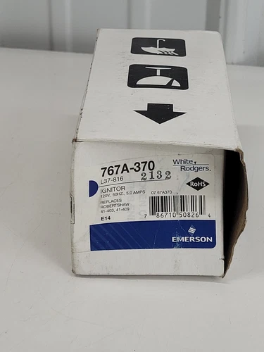 White Rodgers 767A-370 Hot Surface Ignitor Silicon Carbide NEW n5