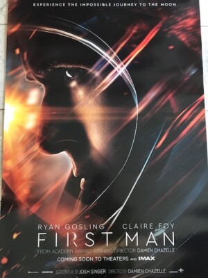 First Man Movie Authentic Movie Poster