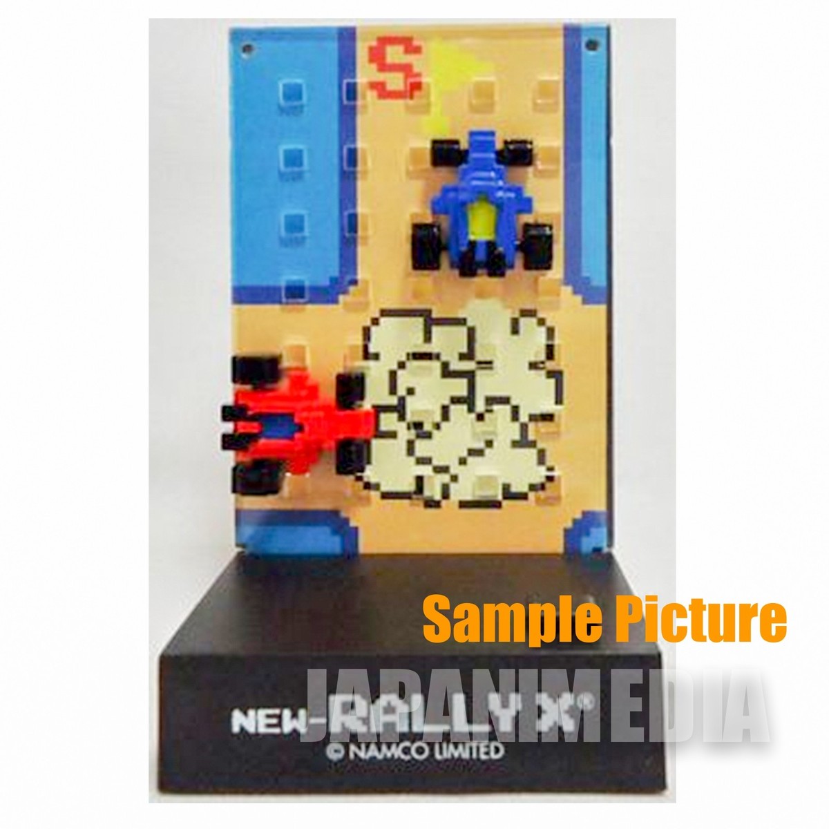 RARE! Namco Dotgraphics Rally X Figure with Game Sound JAPAN