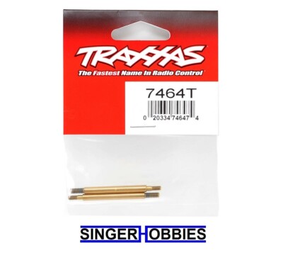 Traxxas 7464t Shaft, GTR long, TiN-coated (2) NEW IN PACKAGE TRA7464T TRA1