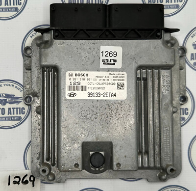 2016-2018 Hyundai Tucson  Engine Computer Control Module ECM 39133-2ETA4 OEM