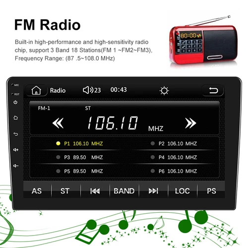 Radio estéreo para Ford Focus 2012-2017 Apple Carplay Android 13 coche GPS Carplay - Imagen 14 de 17