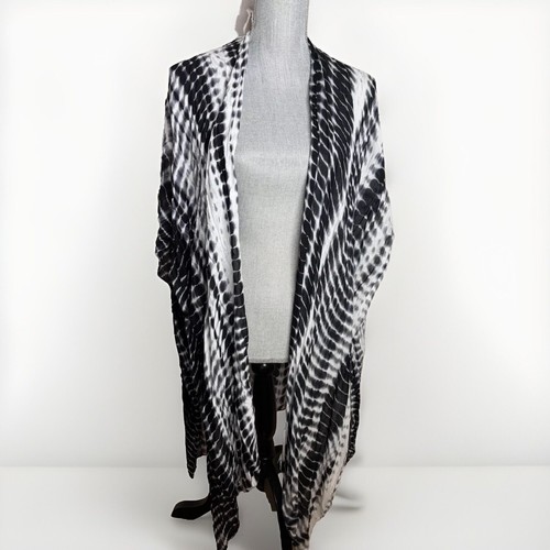 Michael Stars Scarf, Wrap, Shawl, Sarong. Black and White .