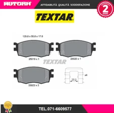 2501901 Front Disc Brake Pad Kit (TEXTAR BRAND)..