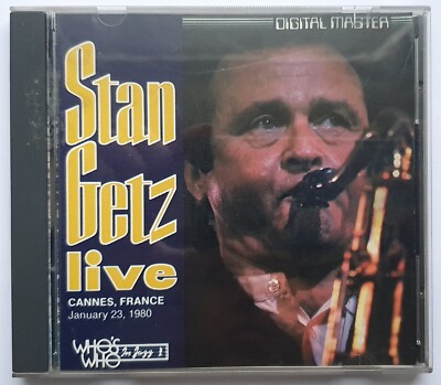 CD Stan Getz Live, 1980