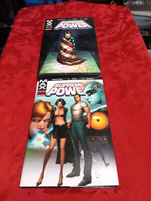INB6 Marvel Supreme Power Supreme Power Vol. 1 2 Complete Set Comic Hardcover 