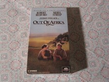 VHS  Out Of Africa  Robert Redford  1985  New  Sealed