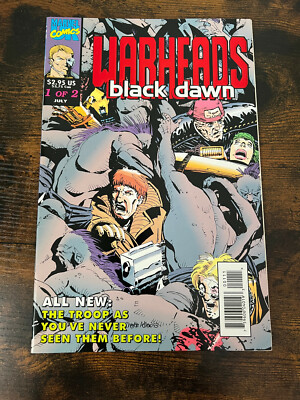 Warheads Black Dawn #1 of 2 July (1993) by Marvel Comics