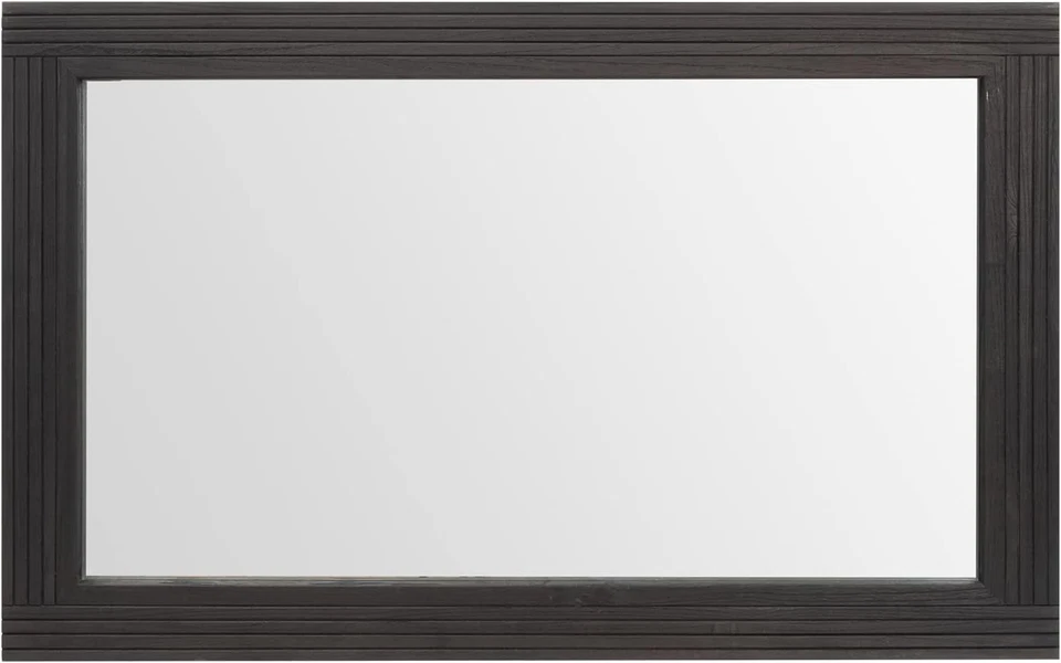 Hand-Made Wooden Spliced Wall Mirror for Bathroom, Rustic Farmhouse Vanity Mirro - Image 4 of 4