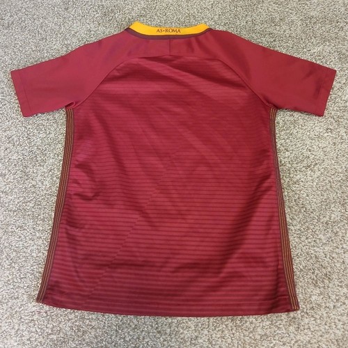 Nike Dri Fit AS Roma Soccer Jersey Boys Size Medium - Picture 2 of 5
