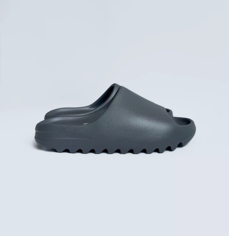 Mens Size 12 YZY SLIDE Slate Grey Adidas Yeezy Slide ID2350