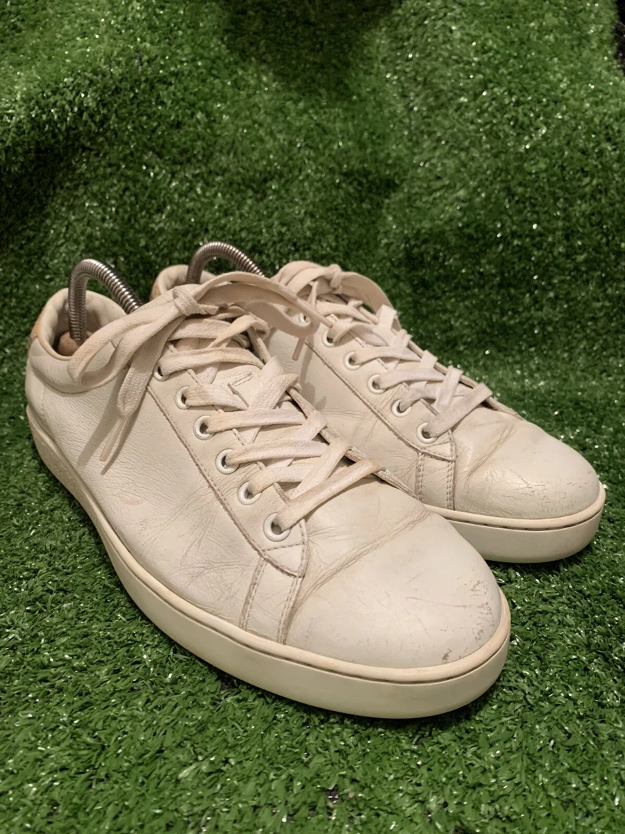Gucci 386747 Mens CalfSkin Leather Casual Sneakers Sz 8