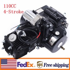 125CC 4 Stroke ATV Engine Motor w/Reverse Electric Start For ATVs GO Karts 