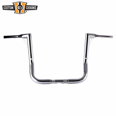 Chrome Handlebar 1-1/2'' Fat 14''Rise Fit For Harley Street Electra Road Glide FL