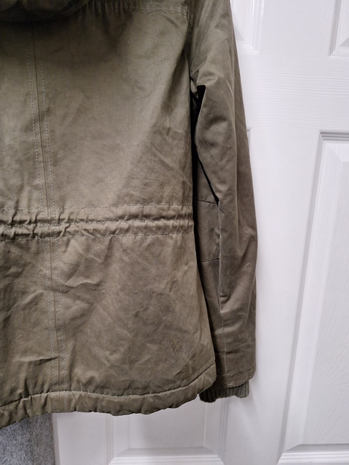 Superdry Microfibre The Windparka Extra Small Women's Green Jacket image 8