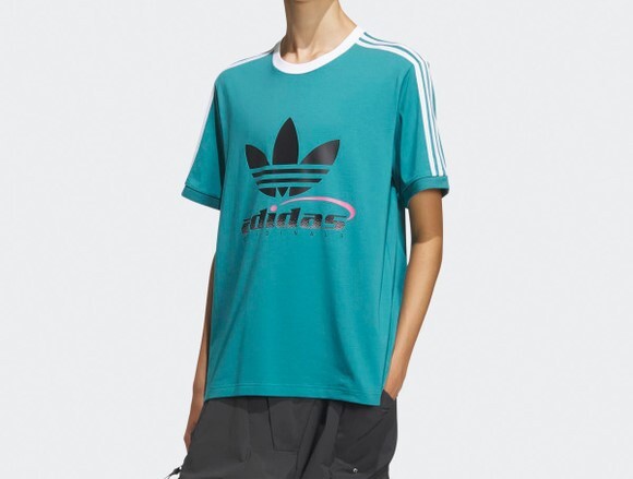 Футболка с коротким рукавом Adidas с логотипом Play Football с изображением трилистника / IW6311