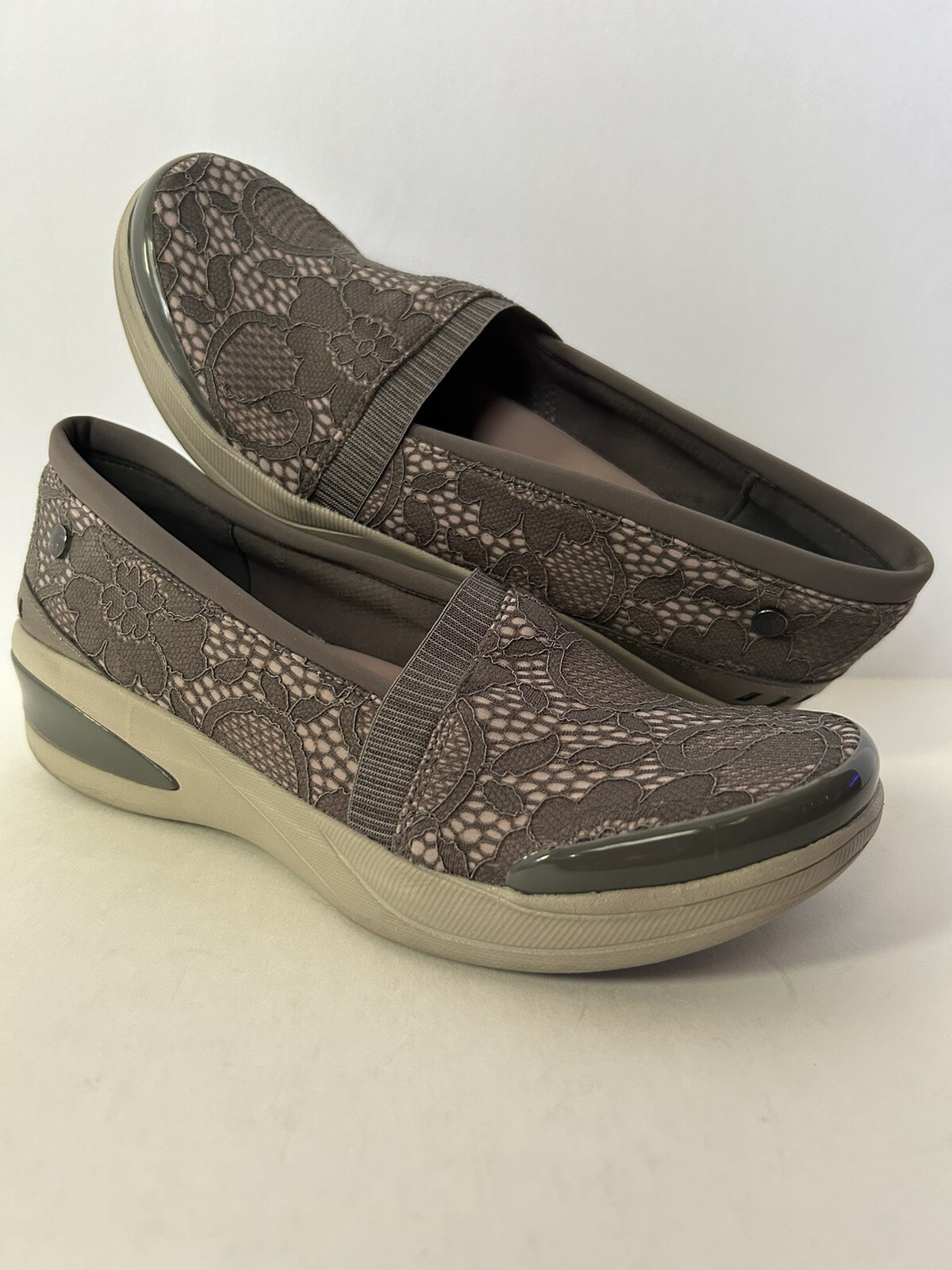 Bzees Flirty Cloud Technology Dark Grey Slip On W… - image 15