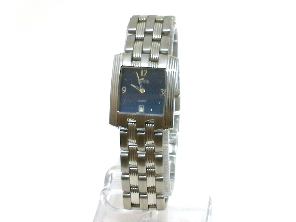 Reloj Lotus Cuarzo Cadete 15067 Con Fecha Original Funciona Foto 2 de 4