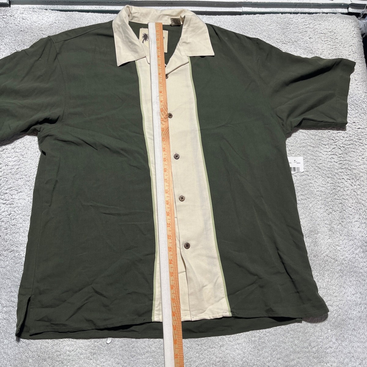 Good Enough Bowling ボタンシャツ オリーブグリーン Good Enough