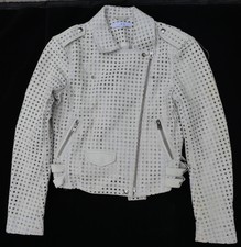 Iro Lamb Leather Biker Jacket Size 38eur