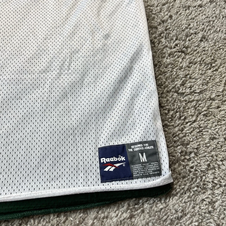 密歇根州立大学斯巴达人 Tom Izzo 篮球营 Y2K 锐步练习球衣 M — 第 2/4 张图片