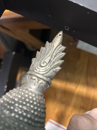 ANTIGUO Juego de Esculturas de Bali de Colección Rey de Plata ¿Esterlina? - Imagen 21 de 21