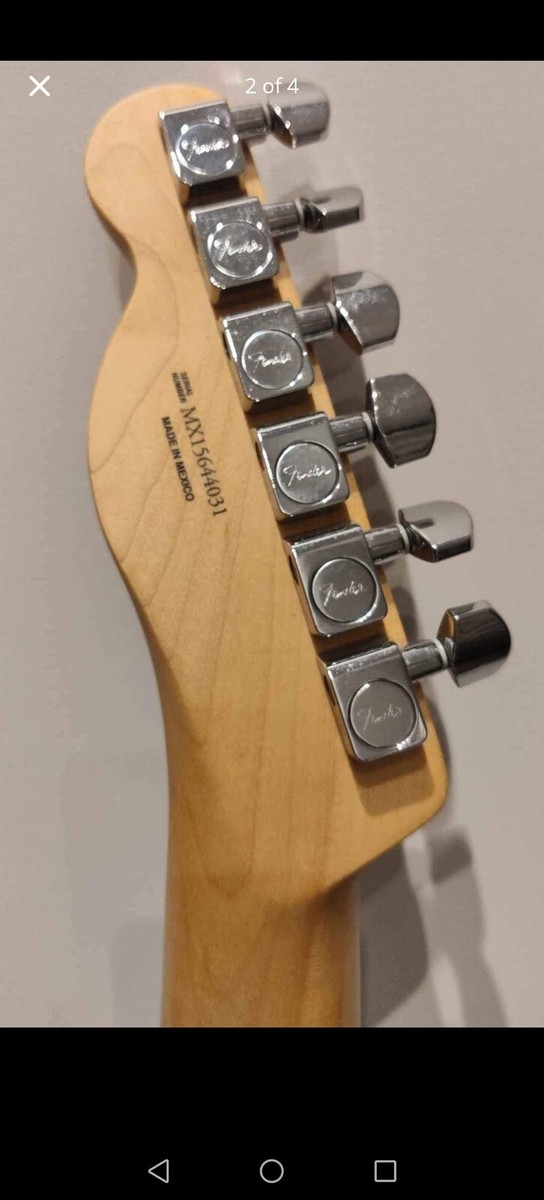 2016 Fender Telecaster Made In Mexico. MIM Arctic White | eBay UK