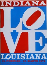 Robert Indiana - Louisiana 1972 - LOVE -XL