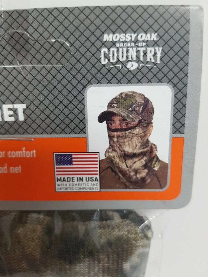 GAME WINNER BY ALLEN COMPANY MESH 3/4 DEER OR TURKEY HUNTING HEADNET MOSSY OAK - Image 2 of 4