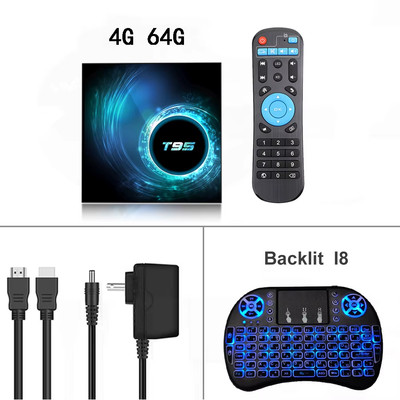 Smart TV Box 2024 T95 plus HD 6K Android 14 Allwinner H616 4GB 64GB 128GB Dual W