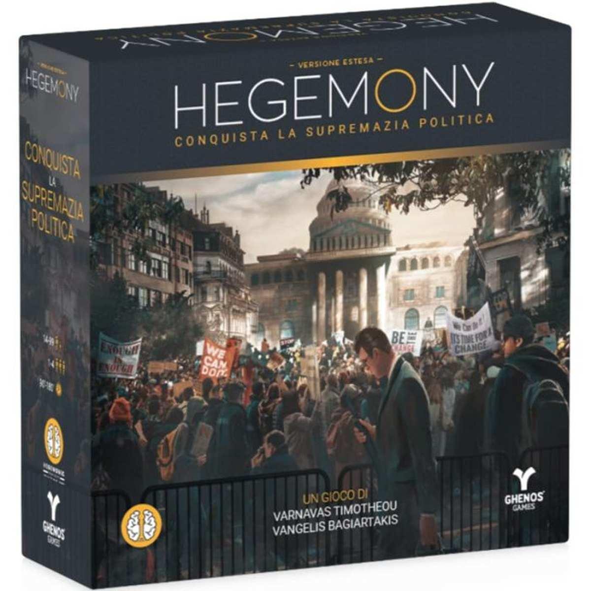 Hegemony Extended Edition Italian Version Strategy Board Game by Ghenos DV