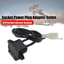 48V Motor Cigarette Lighter Socket Outlet Charger Power Adapter Plug Waterproof 