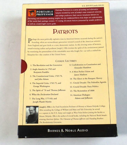 Patriots: Brotherhood Of The American Revolution (8-CD Box Set + Book) EX+ - Picture 7 of 7