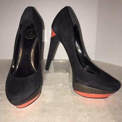 jessica simpson black suede pumps
