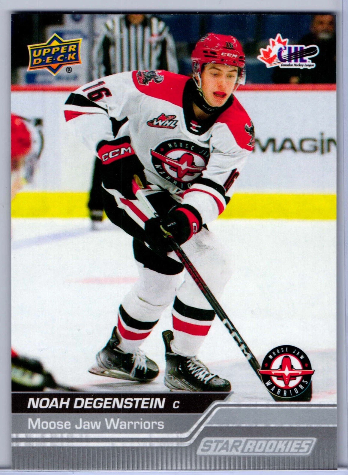 Noah Degenstein trading card