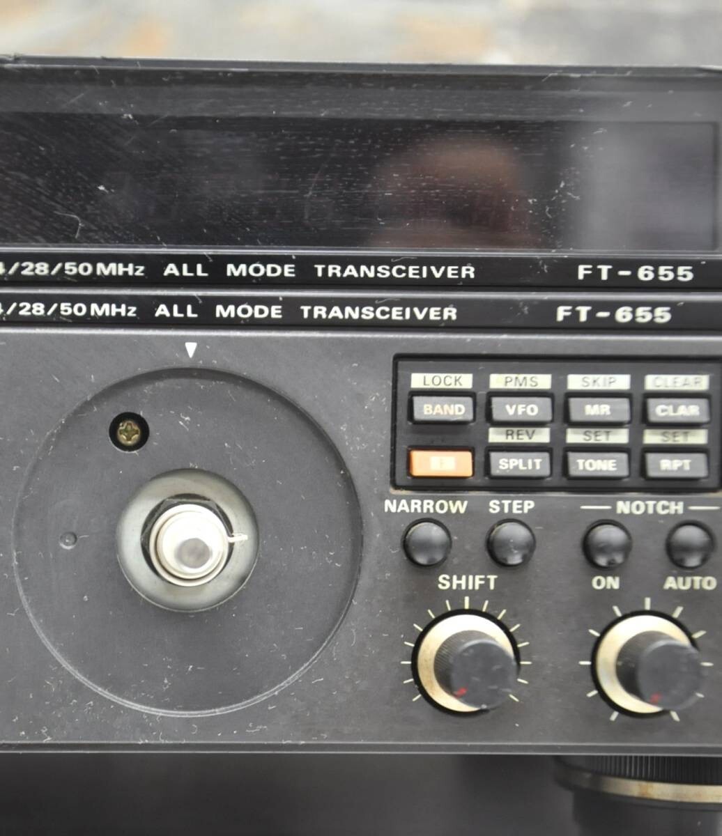 YAESU FT 655 S FT-655 受信機 マイク付属 YAESU トランシーバー YAESU