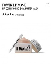 IL MAKIAGE Power Lip Conditioning Mask, 0.35 Oz Full Size New in Box