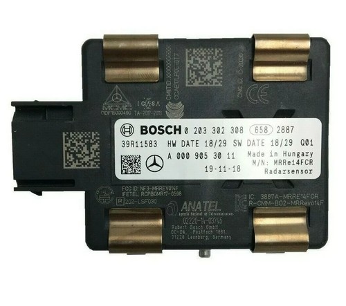 18-21 OEM MERCEDES A 177 CLA 118 C W205 GLC X253 ACC DISTANCE RADAR SENSOR BOSCH