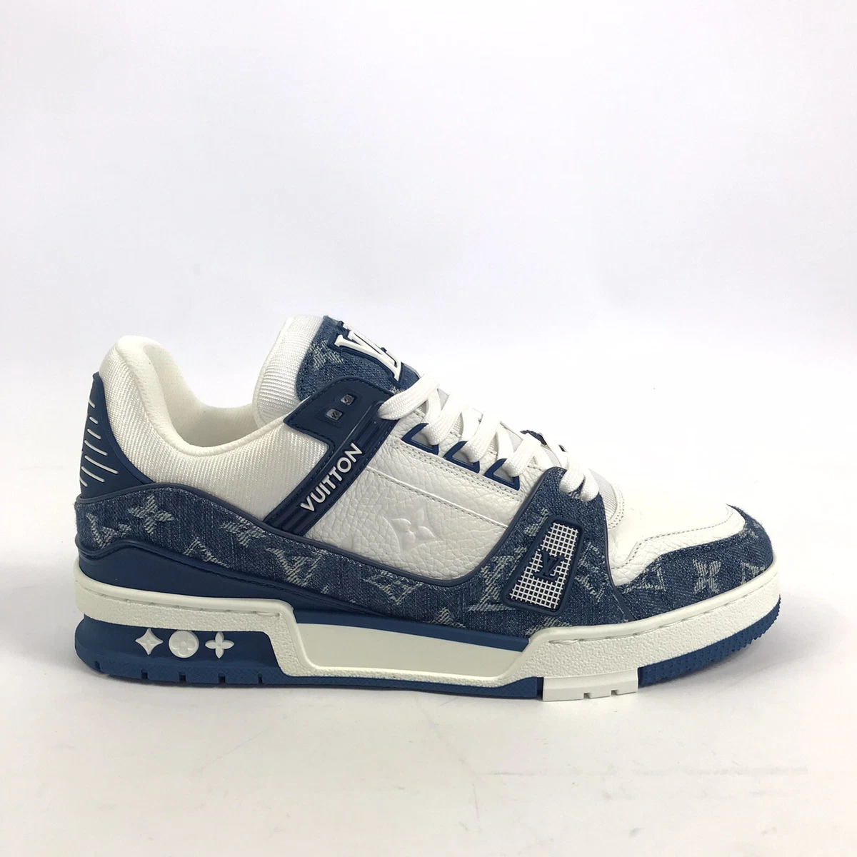 Louis Vuitton LV 408 Trainer Monogram Denim Release Info